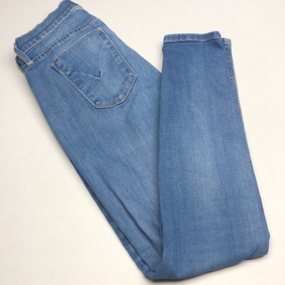 PREMIUM HUDSON KRISTA SUPER SKINNY JEANS 27x30 MADE IN USA 🇺🇸 - Picture 5 of 12